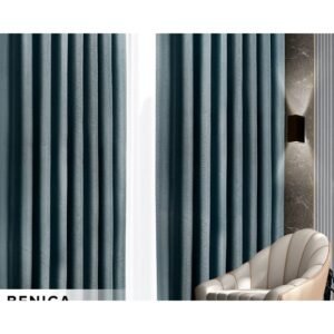 Benica 100% Blackout Curtain Ready Made