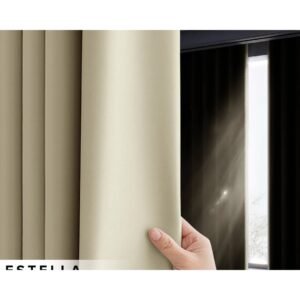 Estella 90-99% Blackout Curtain Ready Made