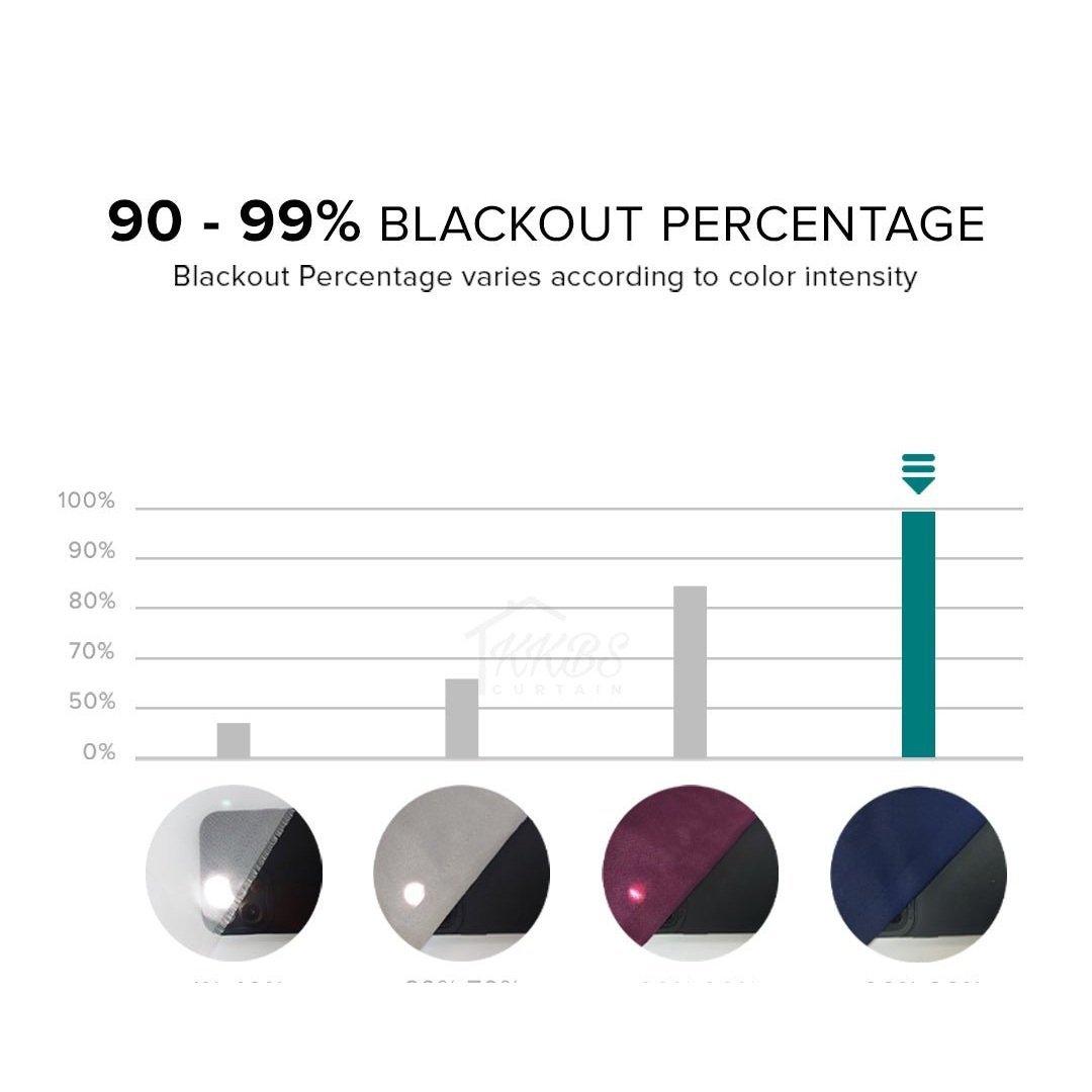 Estella 90-99% Blackout Curtain Ready Made - Image 3