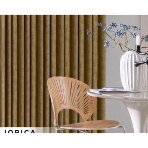 Jorica 85-95% Blackout Curtain Ready Made - Standard Width