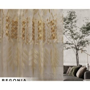 Begonia Sheer Curtain Custom Made