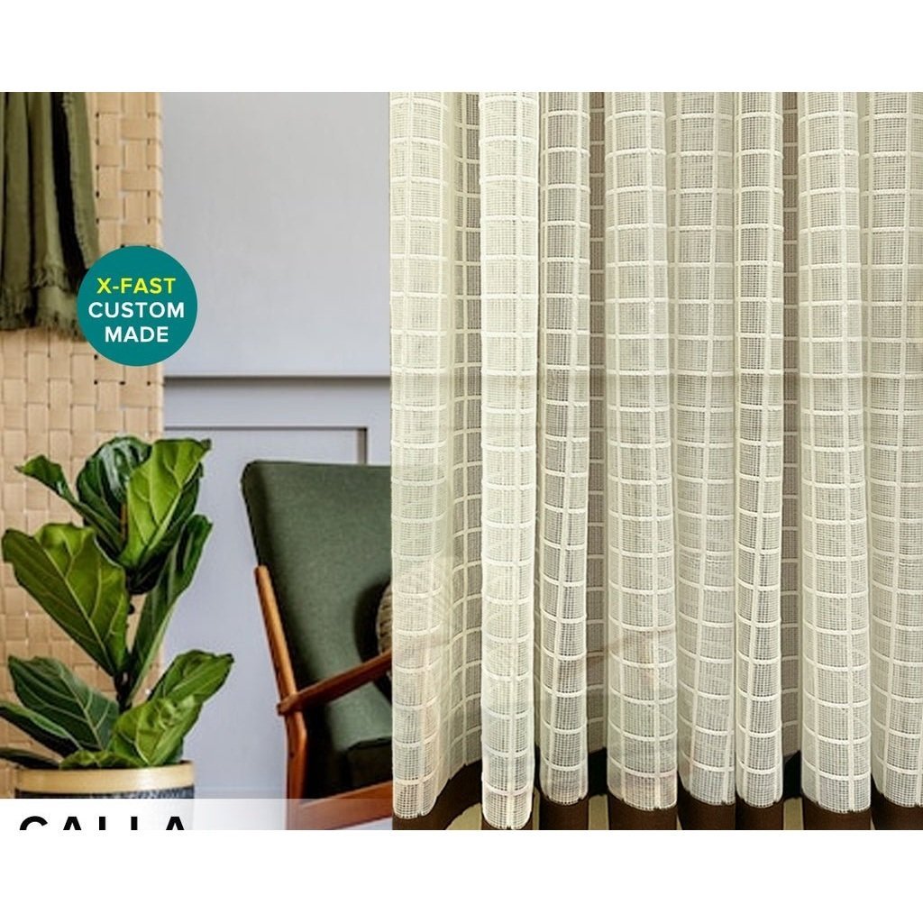 Calla Sheer Curtain Custom Made