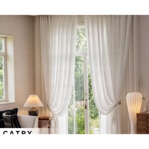 Catpy Sheer Curtain Custom Made