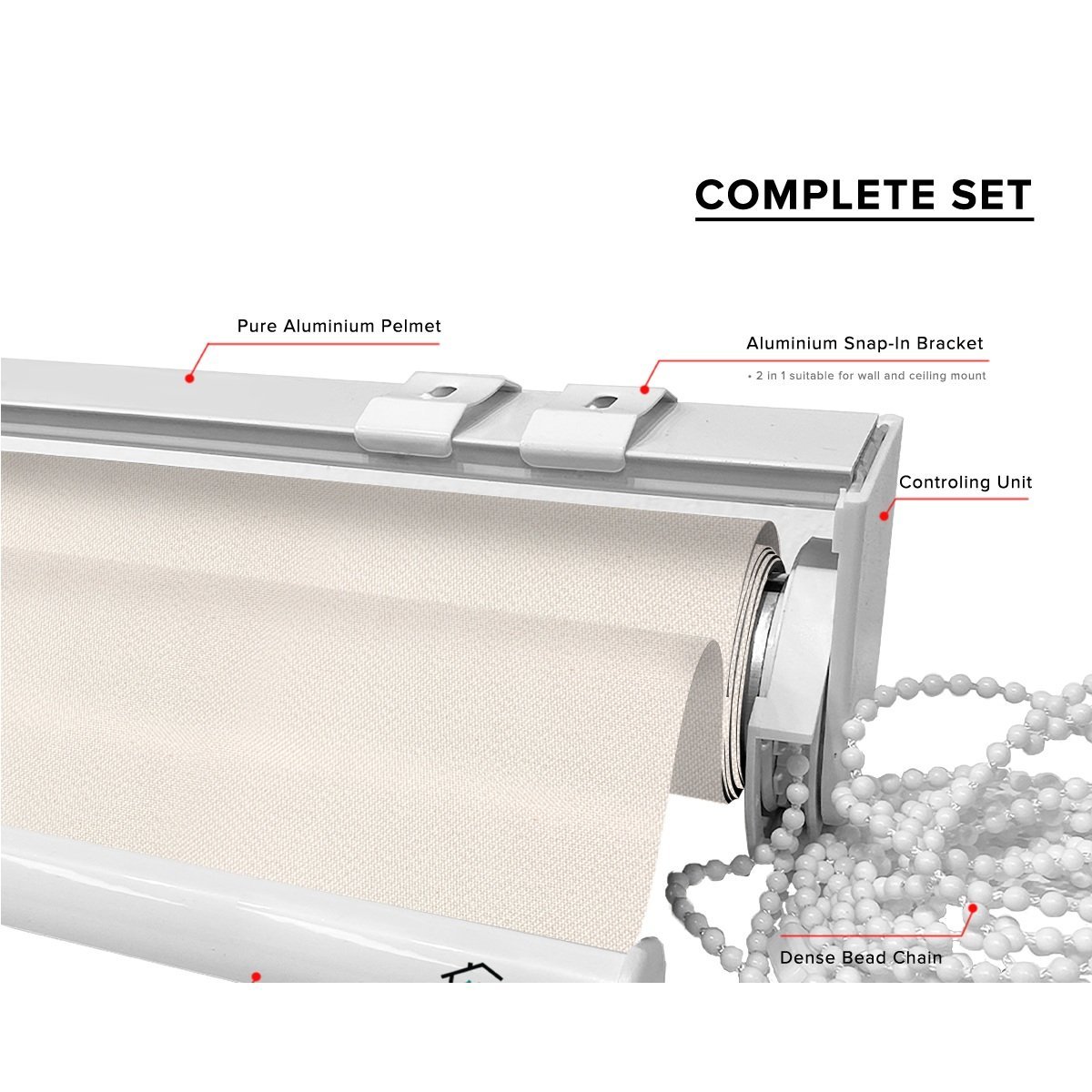 Arliyo Sunscreen Roller Blinds Custom Made - Image 2
